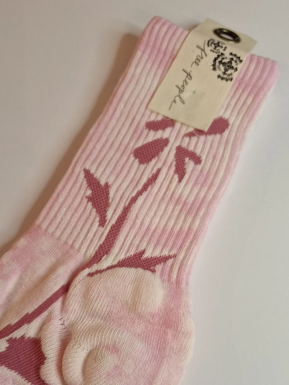 NWT Free People Floral Sky Socks